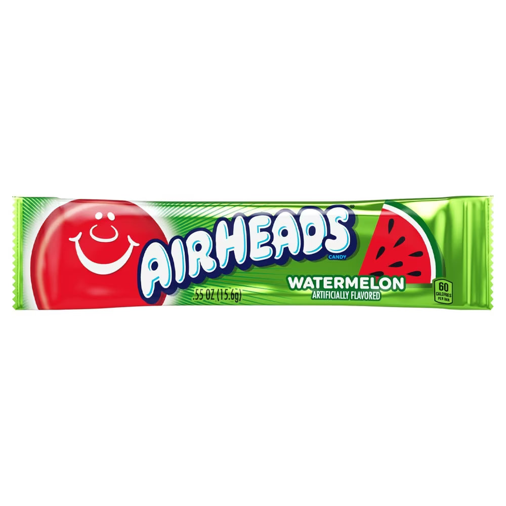 Airheads Watermelon Chewy Candy Bar 15.6g
