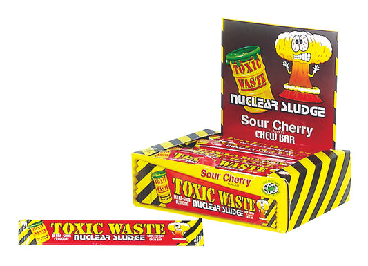 Toxic Waste Nuclear Sludge Sour Cherry Chew Bar 20g